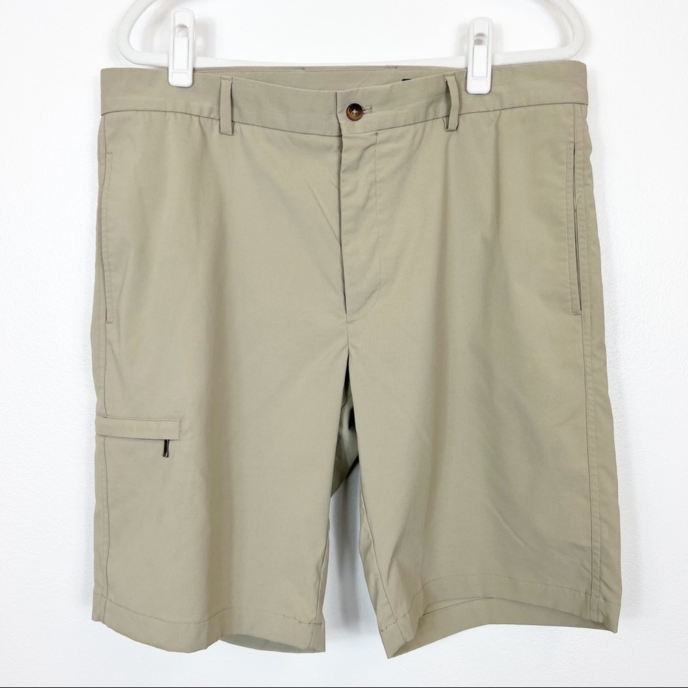 Greg Norman Tan Golf Shorts Size 36